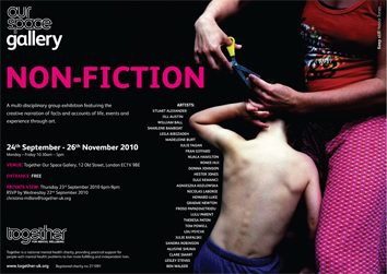Non-Fiction Exhibition poster